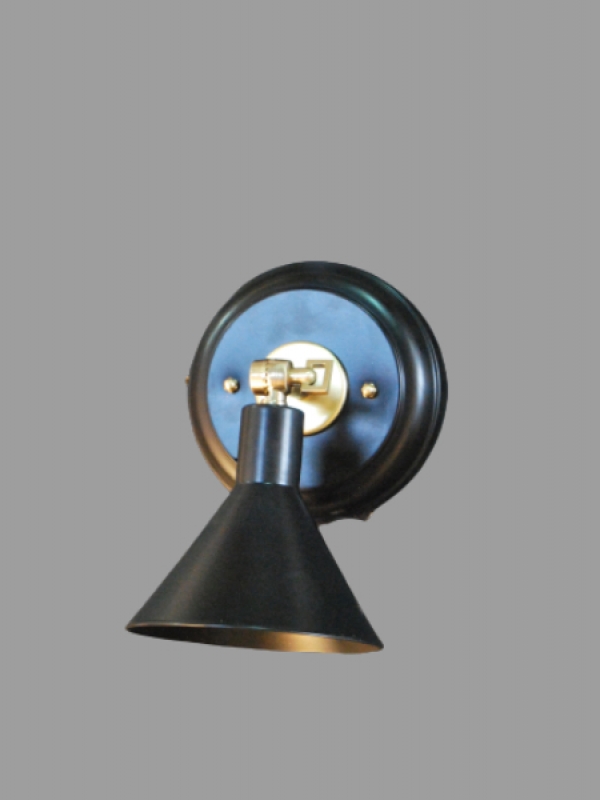 Wall lamp with metal s...
