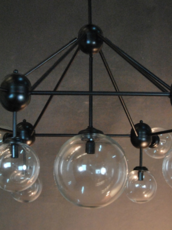 Lámpara colgante esferas