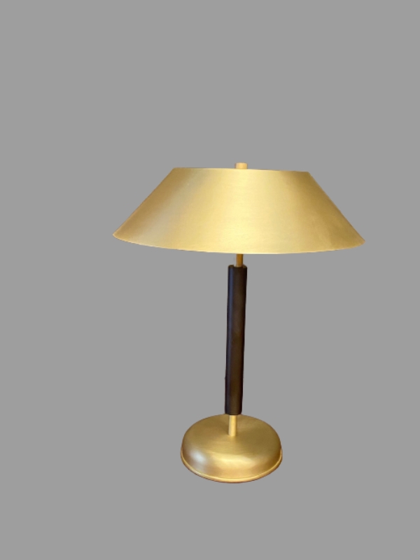 Metal lampshade table ...