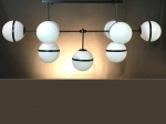 Pendant lamp with glas...