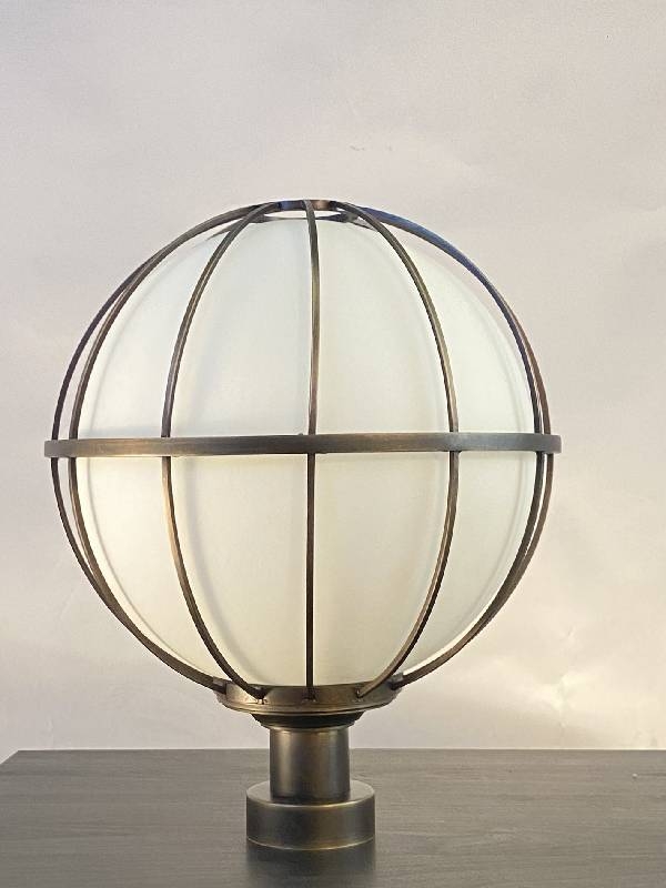 Ball sconce  with meta...